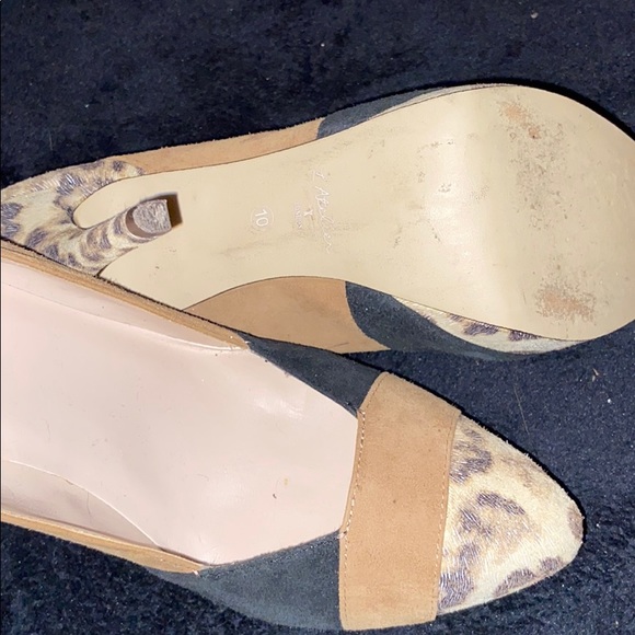 L’atelier London Suede block colour 4 1/2” heels - Picture 7 of 7